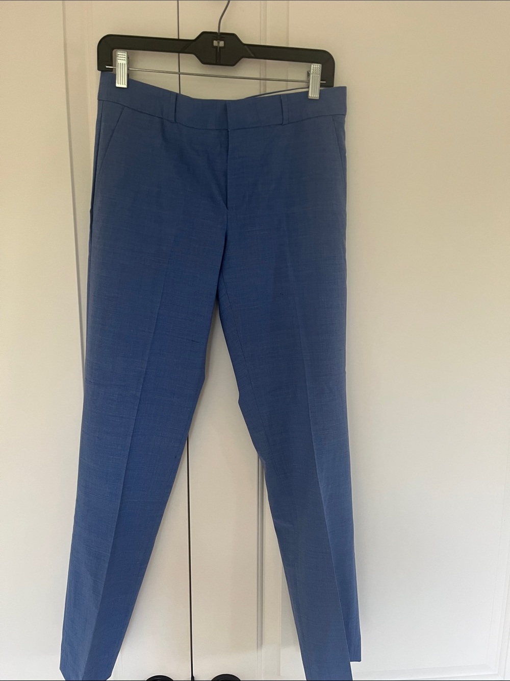 Banana Republic Women's Straight-Leg Dress Pants in Blue